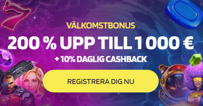 LyraBet Casino-banner för Sverige